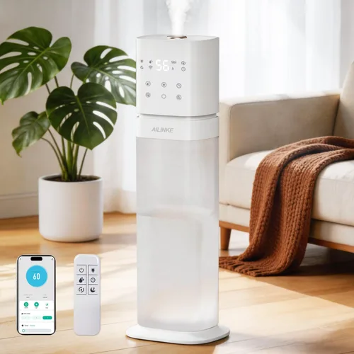 Humidificadores para dormitorio de 2.1 galones/8 litros, humidificador inteligente para habitaciones grandes, humidificadores de niebla fría para
