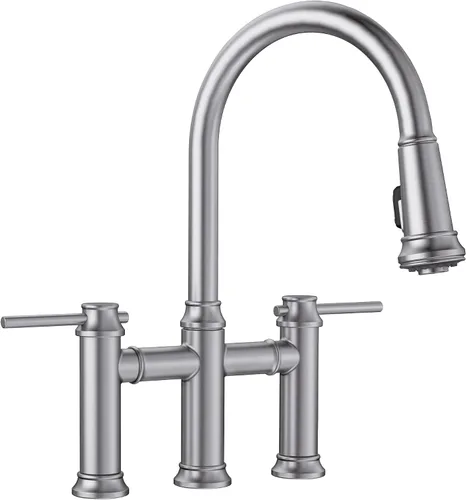 Miniatura 6 de Empressa - Grifo de puente desplegable (1.5 GPM, color negro mate)