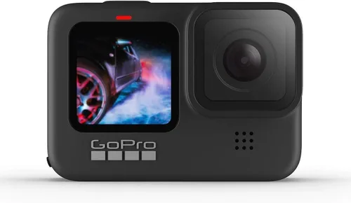 hopesport GoPro HERO9 Black - Cámara de acción impermeable con LCD frontal y pantallas traseras táctiles, video 5K Ultra HD, fotos de 20 MP,