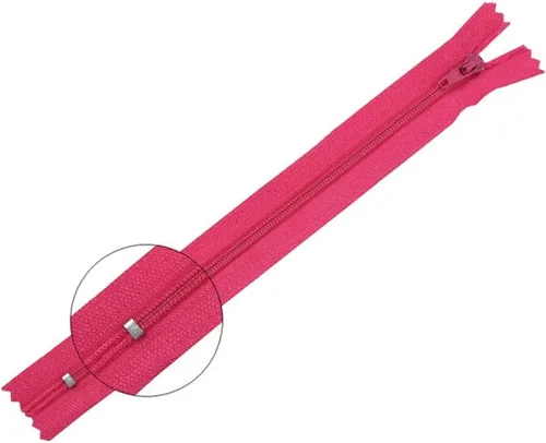 Miniatura 9 de Cierre de tela, 10 cremalleras de nailon para manualidades de costura a medida, cremalleras de nailon, para coser de 3 a 24 pulgadas, para coser