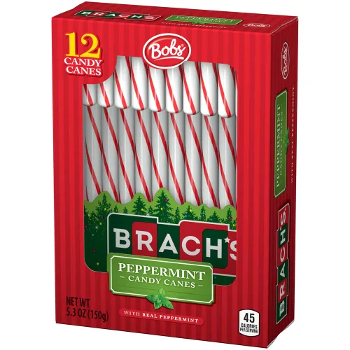 Miniatura 8 de Brach's Bastones de caramelo de menta rojos y blancos, 12