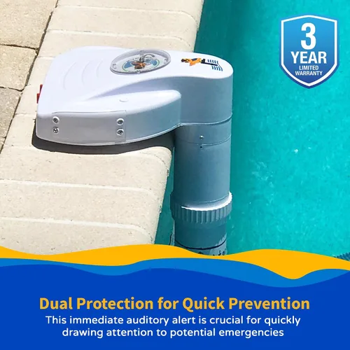 Miniatura 4 de Blue Wave NA4212 Poolwatch - Sistema de alarma para piscina, color blanco