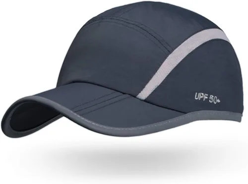 Miniatura 70 de ELLEWIN Gorra de béisbol unisex UPF 50 sin estructura, con pico grande y plegable