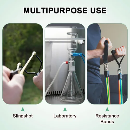 Miniatura 7 de M METERXITY Tubo de goma de látex natural, 1/8 de pulgada [0.118 in] de diámetro interior x 1/4 de pulgada [0.236 in] de diámetro exterior tubo