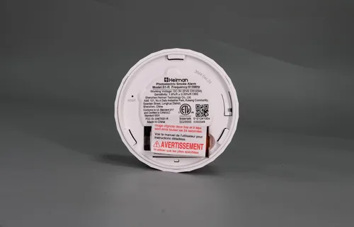 Miniatura 3 de Heiman Detectores de humo, alarmas de humo fotoeléctricas interconectadas inalámbricas que funcionan con baterías, certificado Ul 217 10º, mini