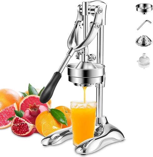 Exprimidor de cítricos manual de alta resistencia, exprimidor manual profesional de hierro fundido, exprimidor de frutas, máquina exprimidora para