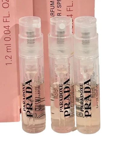 Miniatura 3 de Prada PARADOXE Muestra de Perfume para MUJER en Vial en Aerosol 1.2 ml / 0.04 oz - Juego de 3