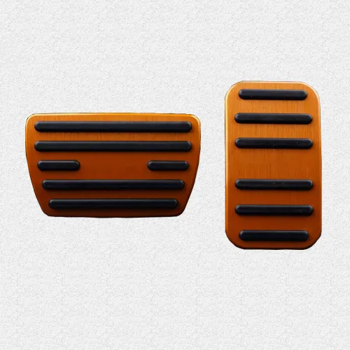 Miniatura 8 de Accesorios interiores personalizados para Honda 10th Civic 2016-2021 11th Civic 2022 2023, cubiertas de pedal de acelerador de gas de aleación
