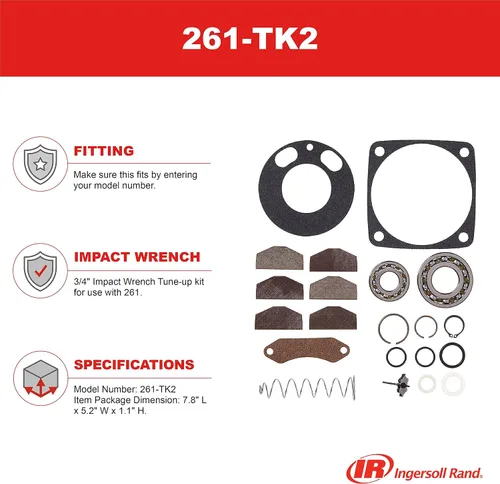 Miniatura 5 de Ingersoll Rand - Kit de afinación del motor para Irt261/271 (261-TK2)