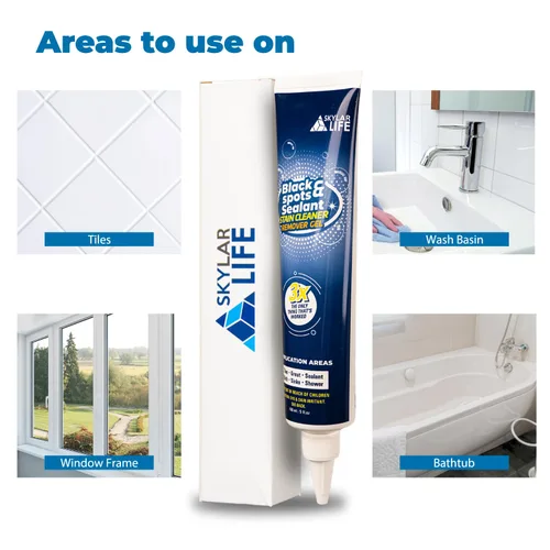 Miniatura 2 de Skylarlife - Azulejos y selladores para el hogar, gel blanqueador de manchas de goma para aplicar en calafateo de silicona para baño, cocina