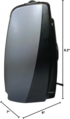 Miniatura 10 de Lasko Calentador eléctrico portátil de cerámica para interiores con interruptor de seguridad contra vuelco, protección contra sobrecalentamiento