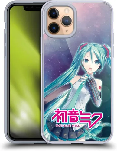 Miniatura 126 de Head Case Designs Licencia Oficial Hatsune Miku Gráficos Lindos Carcasa de Gel [Protección de Grado Militar] Compatible con Apple iPhone 7