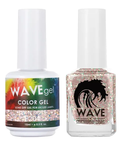 Miniatura 200 de WAVEGEL - Juego dúo de gel y esmalte de uñas a juego - Colección Simplicity - #P109 Blizzard I 0.5 onzas