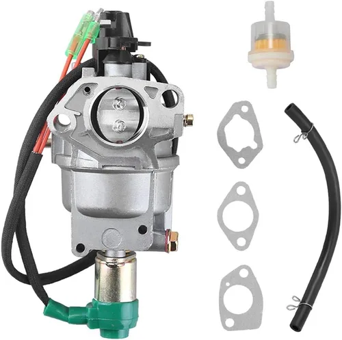 16100-Z5L-F11 Carburador con Solenoide Compatible con Generador Honda GX390 GX340 8HP 9HP 11HP 13HP Carburador 16100Z5LF11