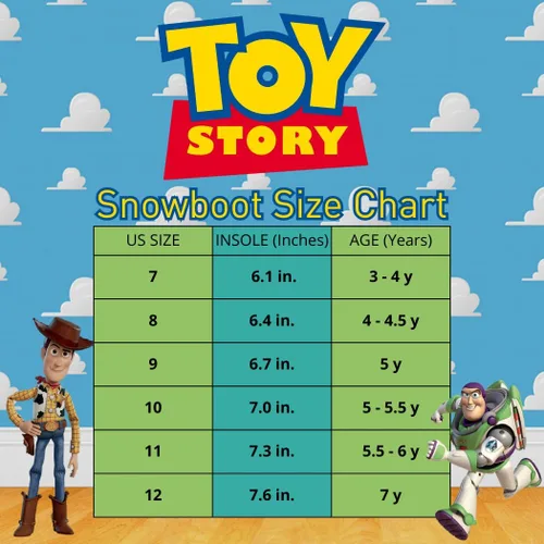 Miniatura 7 de Disney Mickey Mouse Toy Story Cars - Botas de nieve resistentes al agua para niños (niños pequeños)