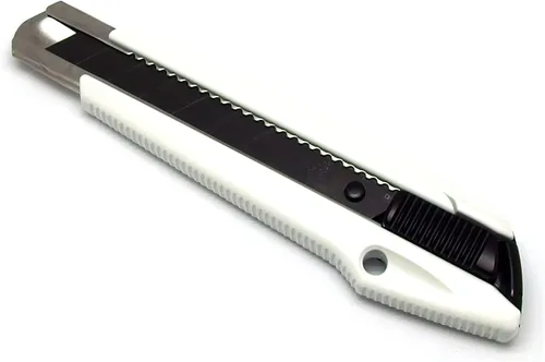 Miniatura 23 de NT Cutter - Cuchillo multiusos de agarre de aluminio fundido a presión de serie Premium Evolution PMG con bloqueo automático, hoja negra extra