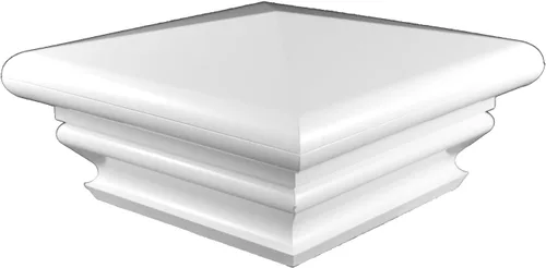 Miniatura 13 de Weatherables Tapa de poste de 5 x 5 – Cubierta de vinilo resistente a la intemperie para exteriores para una durabilidad duradera y fácil