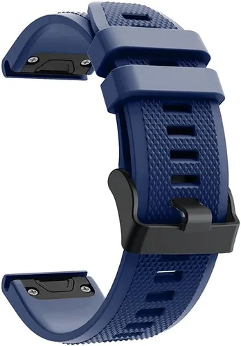 Miniatura 8 de REYDA Correa de silicona compatible con Garmin Fenix 8 Pro/8/E 1.850 in, 0.866 in, correa de reloj de ajuste rápido, suave y transpirable, pulsera