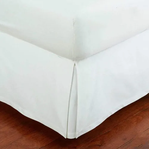 Miniatura 14 de Linen Plus - Falda de cama plisada de lujo de 14.0 pulgadas. De caída plisada, guardapolvos, color sólido., Negro, Completo