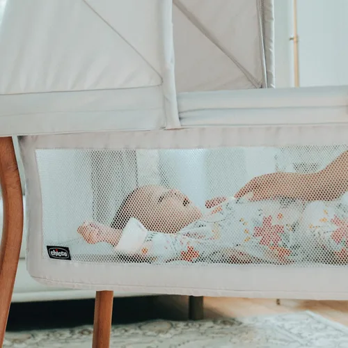 Miniatura 3 de Chicco LullaGo Anywhere LE - Moisés portátil con toldo, colchón impermeable y sábana bajera, moisés de viaje para bebé, incluye bolsa de transporte