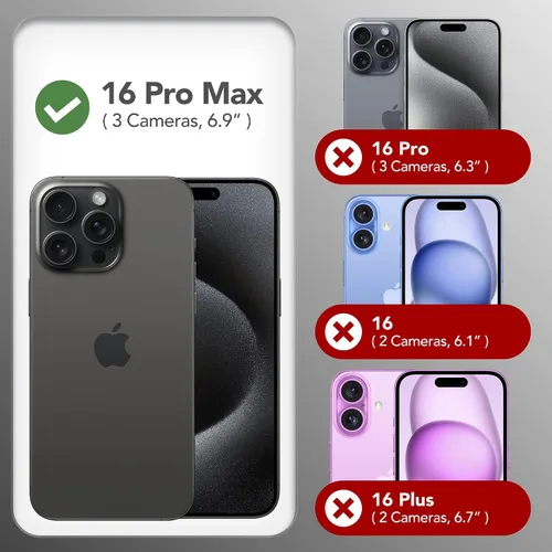 Miniatura 285 de GONEZ Funda de silicona para iPhone 15 Pro Max, compatible con Magsafe, protector de cámara + protector de pantalla, forro de microfibra suave