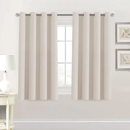 Miniatura 167 de H.VERSAILTEX - Cortinas blackout con aislamiento térmico y ojales en la parte superior, para patios, puertas correderas y división de habitaciones