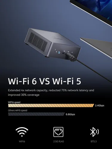 Miniatura 4 de MINISFORUM Serie Venus UM790 Pro Mini PC AMD Ryzen 9 7940HS (8C/16T, hasta 5.2GHz) 32GB DDR5 1TB PCIe4.0 SSD Micro PC, 2xUSB4(DP 8K)/ 2xHDMI (4K)