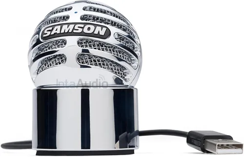 Miniatura 2 de Micrófono de condensador USB Samson Meteorite, Cromado