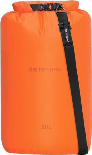 Miniatura 10 de Bee Nesting Juego de bolsas secas ultraligeras para mochileros, saco seco impermeable para camping, senderismo, motocicleta, saco de cosas ligeras