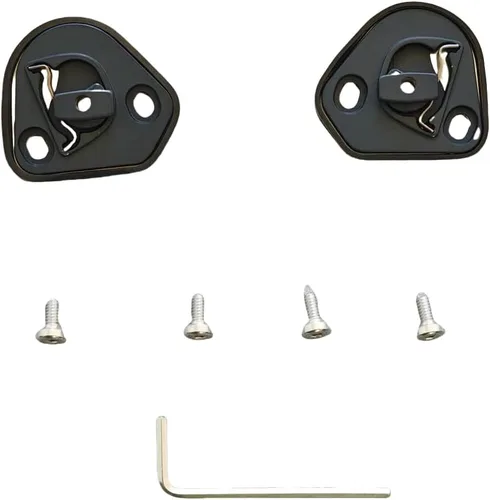 Base de visera para AGV PISTA GPR, PISTA GPRR, accesorios de casco CORSA-R (base negra)