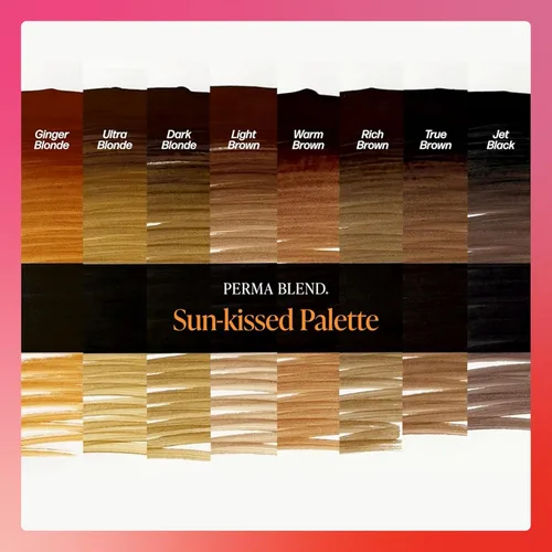 Miniatura 6 de Perma Blend Pigmento de tinta de tatuaje de cejas rubio jengibre, suministros profesionales de microblading para cejas, botella de 1/2 oz