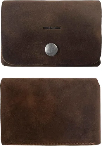 Miniatura 2 de Hide & Drink, Cartera de doble bolsa para hombres y mujeres, soporte rectangular para tarjetas, organizador de dinero, funda de identificación