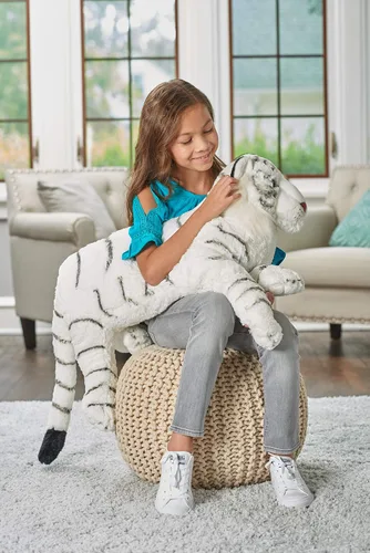 Miniatura 8 de Wild Republic Jumbo - Animal gigante de peluche, Talla Tiger, 30