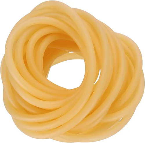Miniatura 30 de uxcell Tubo de goma de látex natural, 1/4 pulgadas de diámetro interior x 3/8 pulgadas de diámetro exterior de 32.8 pies, manguera de goma elástica