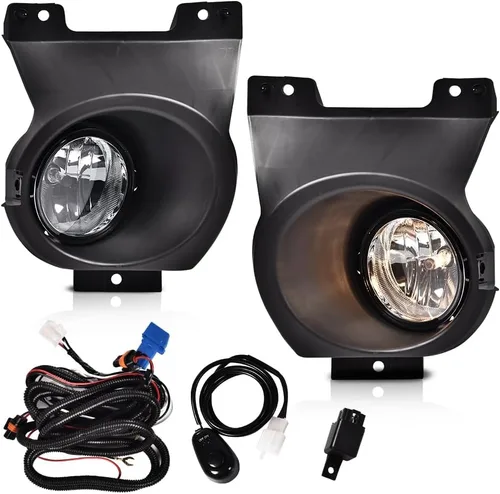 Miniatura 15 de G-PLUS Faros antiniebla con bombillas para el lado del conductor y el pasajero, transparente compatible con Toyota Tundra