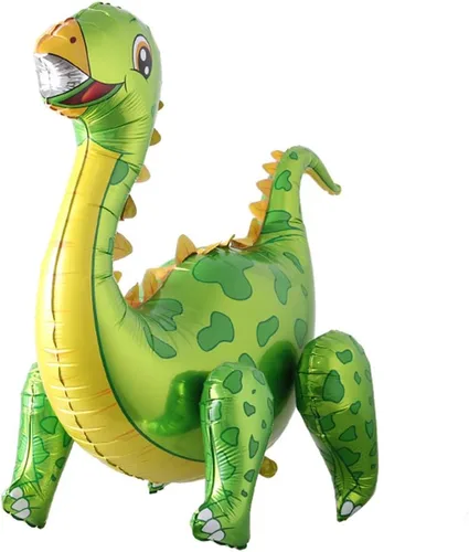 Miniatura 10 de Globos de dinosaurio de pie con diseño de tiranosaurio para fiesta de cumpleaños, baby shower. Kit de decoración de suministros inflables
