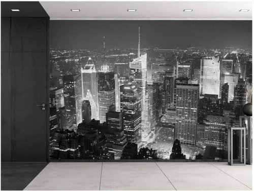 Miniatura 26 de wall26 - Silueta de un árbol negro con ramas sobre un fondo blanco - Mural de pared, calcomanía extraíble, decoración del hogar - 66x96 pulgadas