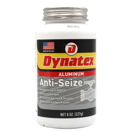 Dynatex Lata de aluminio antiagarrotamiento de 8 onzas, uso general, evita la corrosión por agallas, resistente al calor y a la presión, aluminio y