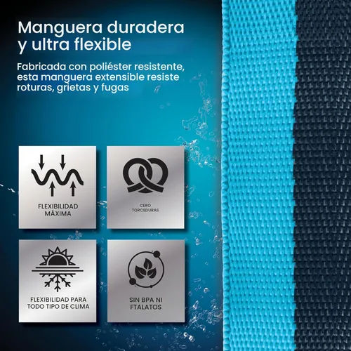 Miniatura 5 de Camco EvoFlex2 - Manguera de agua potable de 25 pies, manguera de agua potable para caravana reforzada con tela y ultraligera, no contiene plomo