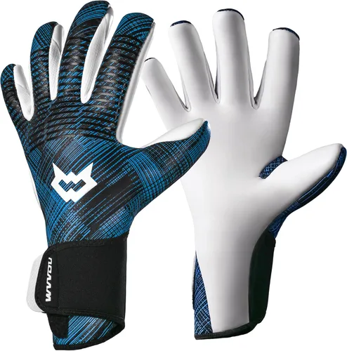 WVVOU Guantes de portero para Adultos y Jóvenes, Guantes de portero de fútbol profesionales transpirables con palma de látex adhesivo de 4+3mm,