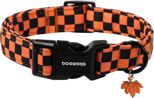 Miniatura 33 de DOGWONG Collar de perro de San Valentín, collar de perro con estampado de corazones para perros grandes, lindos collares de primavera, hembra