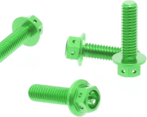 Miniatura 10 de Autobahn88 Kit de vestir de tuerca de piñón de motocicleta, compatible con Kawasaki Versys 1000 KLZ 2012-2018 (verde) (juego de 6)