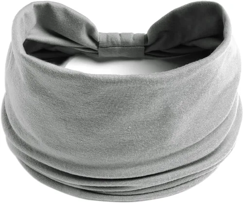 Miniatura 46 de K-Elewon Paquete de 3 diademas elásticas anchas para mujer, bandas para el cabello para yoga, deportes