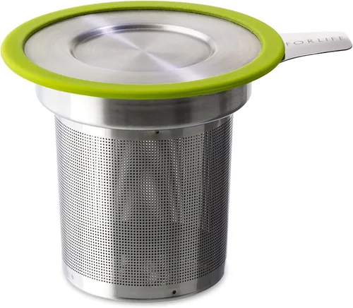 Miniatura 4 de Infusor de té extrafino para jarro con tapa Forlife, Blanco
