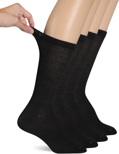 Miniatura 20 de Dr. Scholl's Calcetines circuladores y diabetes para mujer – Paquetes de 4, 6 y 12 pares – Control de la humedad no vinculante