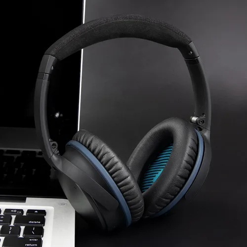 Miniatura 3 de SoloWIT Almohadillas de cuero de proteína para auriculares Bose, almohadillas de repuesto para Bose QuietComfort 15 QC15 QC25 QC2 QC35/Ae2 Ae2i