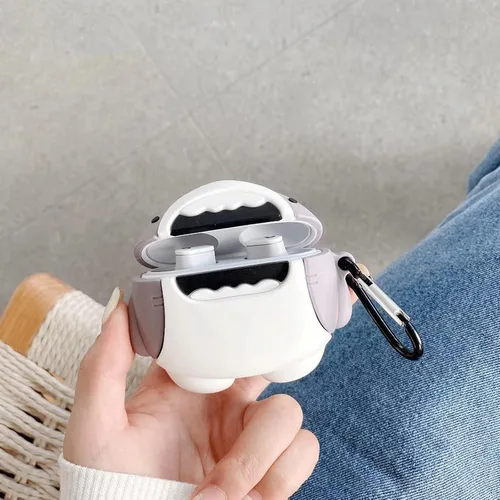 Miniatura 2 de Funda creativa linda Kawaii de dibujos animados de animales de tiburón, compatible con Beats Studio Buds 2021, accesorios portátiles de moda