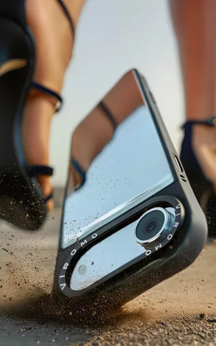 Miniatura 14 de VIROMO - Funda espejo irrompible para iPhone 11 con 2 protectores de pantalla, acrílico flexible no vidrio, a prueba de golpes, delgada, resistente