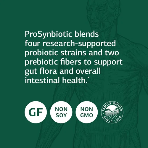 Miniatura 4 de Standard Process ProSynbiotic - Suplemento de alimentos integrales para los intestinos, apoyo inmunológico, digestión y salud digestiva