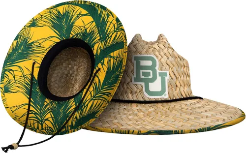 Miniatura 56 de FOCO - Sombrero de paja con logotipo de equipo universitario de NCAA y estampado floral para hombre TEAM LOGO